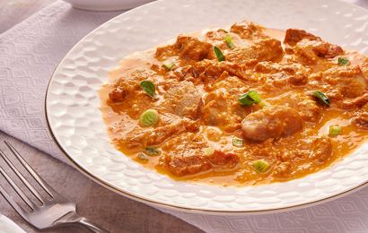 Карі з курячою гомілкою