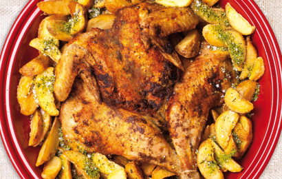 Курча Тапака (табака) з картоплею