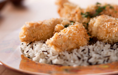 Курячі крильця в кокосовій паніровці