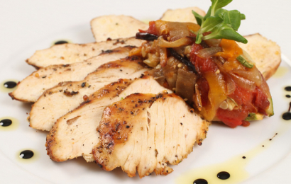 Салат з печених овочів