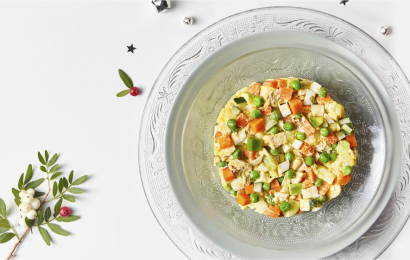 Олів’є з курячою грудкою та авокадо