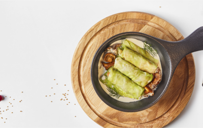 Міні-голубці з куркою та грибами