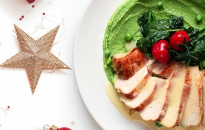 Куряча грудка під лимонним соусом берблан