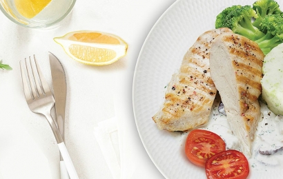 Смажена куряча грудинка