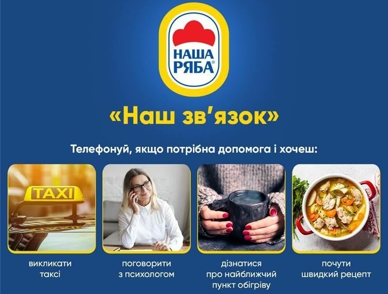 Наша Ряба допомога гаряча лінія Наш звязок
