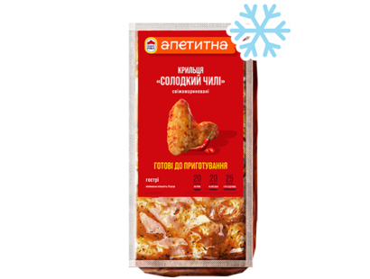 Крильця «Солодкий чилі» заморожені