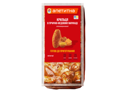 Крильця в гірчично-медовому маринаді