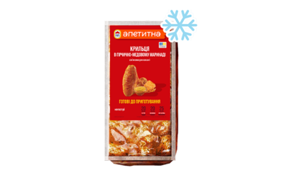 Крильця в гірчично-медовому маринаді заморожені